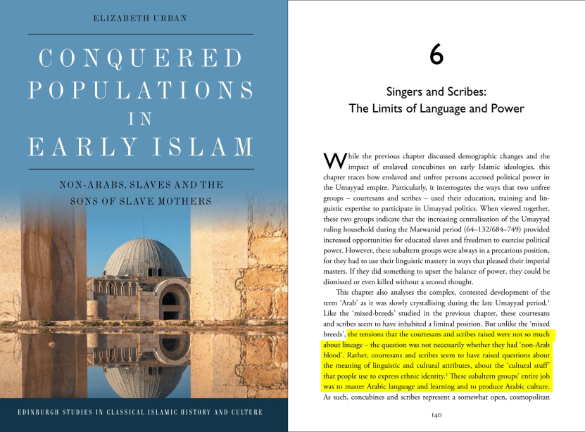 a documented response to the myth that most scholars of islamic civilization were non arabs 29