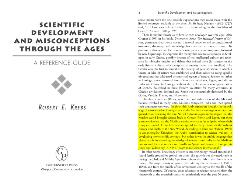 a documented response to the myth that most scholars of islamic civilization were non arabs 41