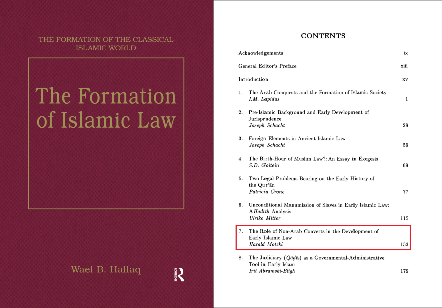 a documented response to the myth that most scholars of islamic civilization were non arabs 7