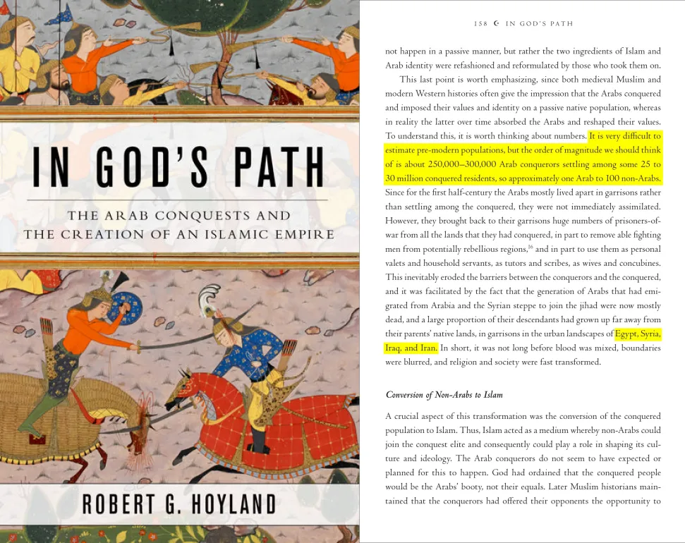 a documented response to the myth that most scholars of islamic civilization were non arabs