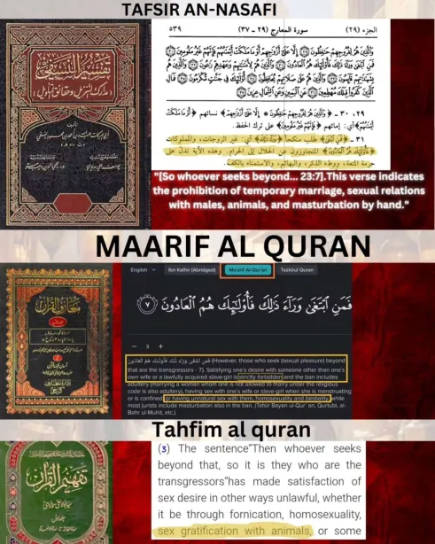 a response to the accursed enemies of religion who said that islam permits bestiality 11