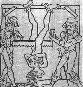 cutting people with knives and axes sawing them apart tearing them apart with threshing machin 1327293582695993344