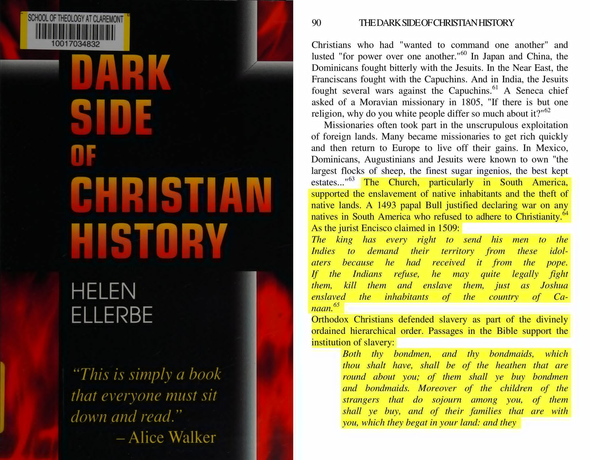 1493 papal bull justifying war on indigenous peoples refusing Christianity