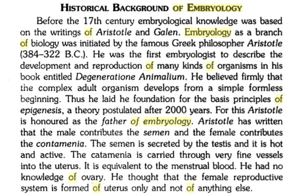 did muhammad copy embryology from greek science refuting the aristotle and hippocrates claim