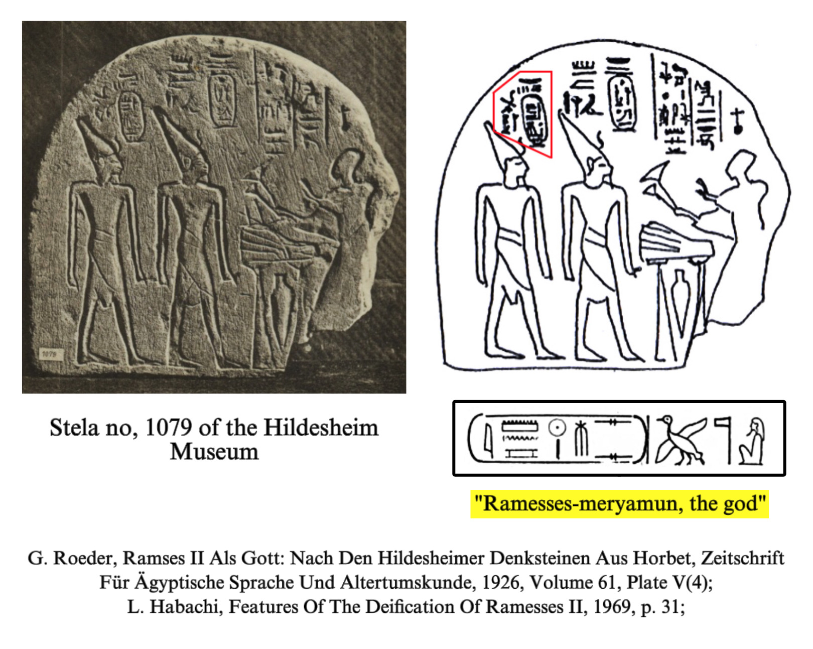 Scan — Egyptological evidence for Ramses II's claim to divinity and supremacy over the gods