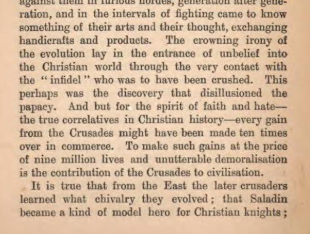 A Short History of Christianity — 9 million Crusade deaths