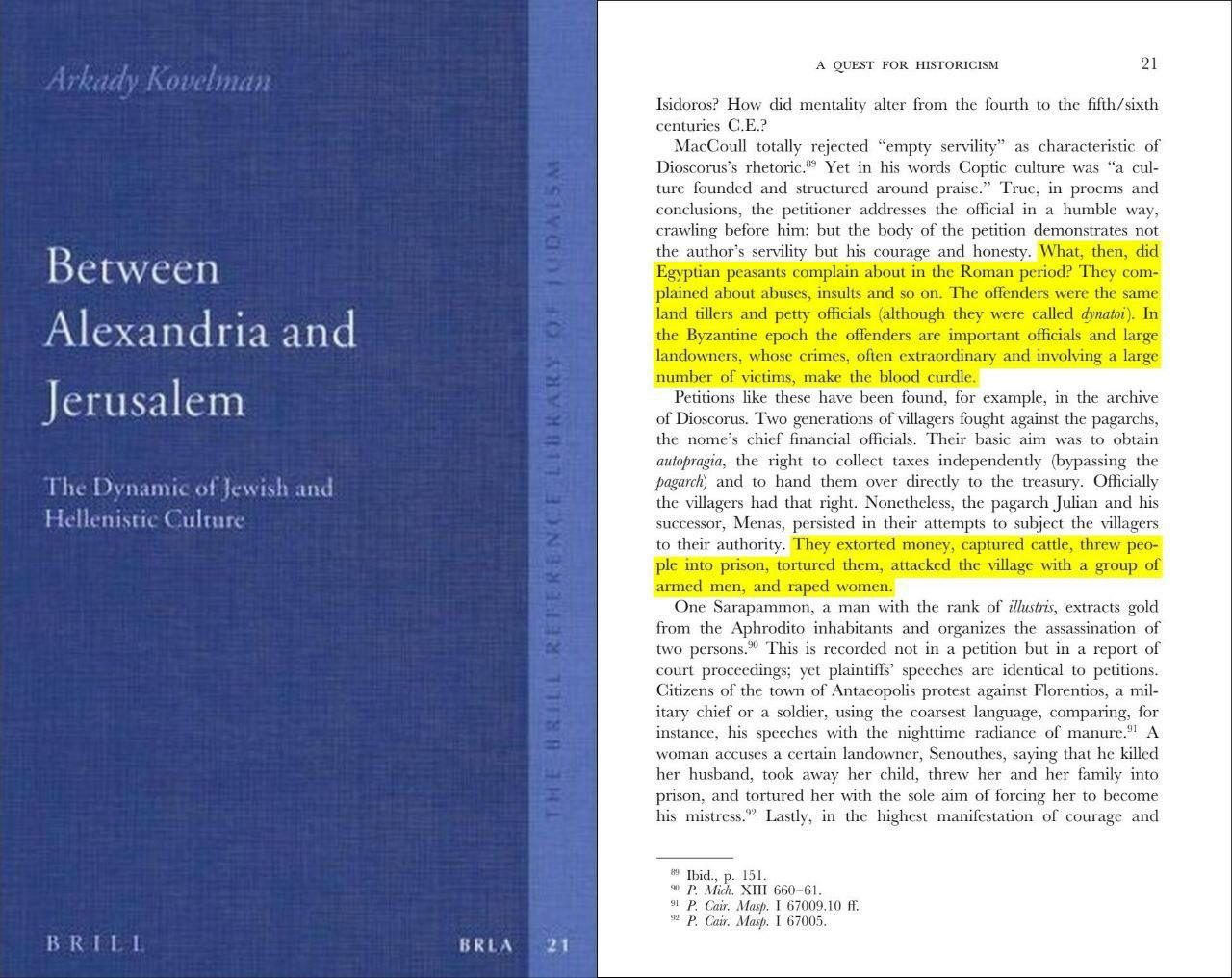 Byzantine officials — extortion, torture, village raids, and rape under Christian rule