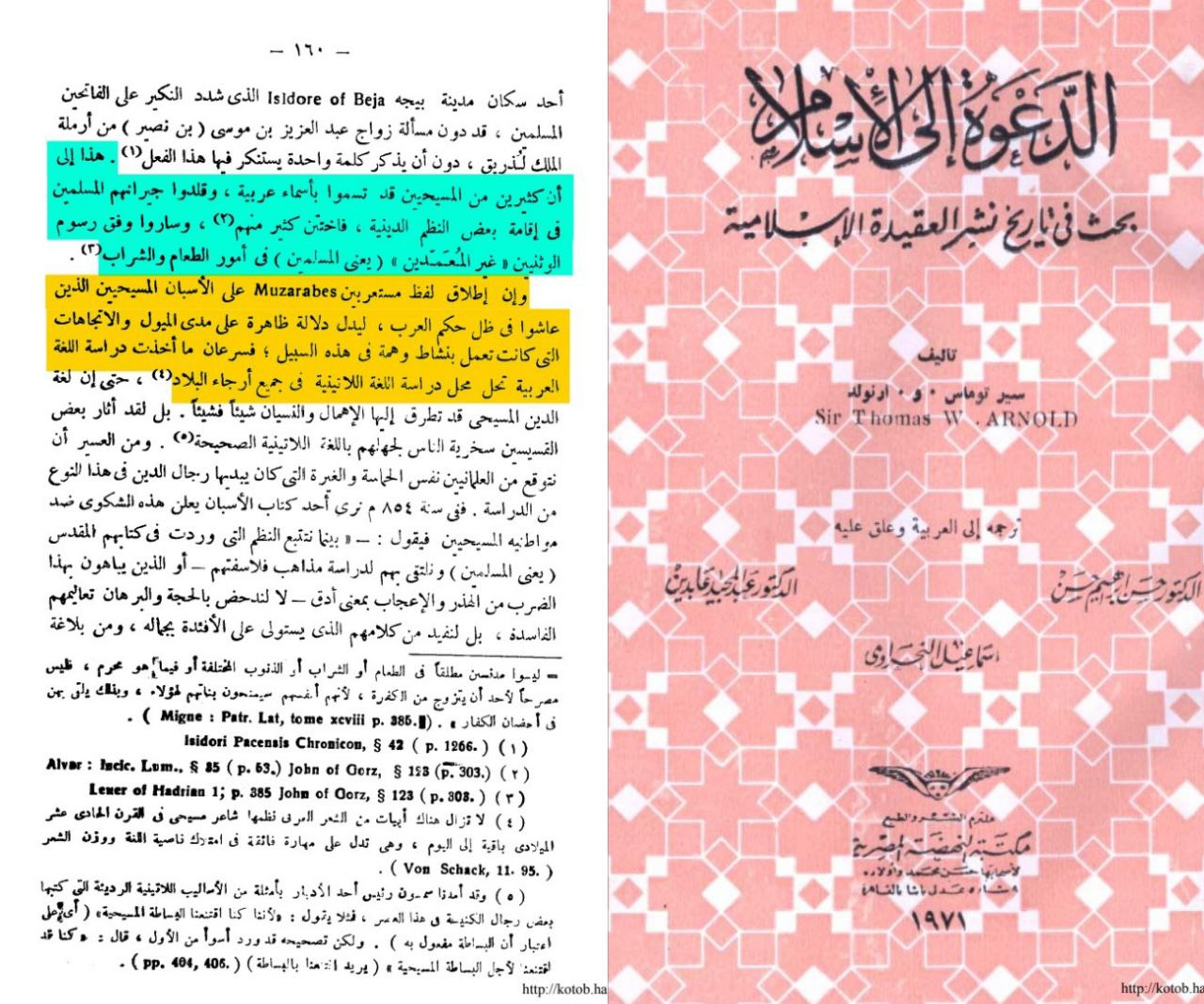 The Crusades as an assault on the original Muslim inhabitants of Andalusia