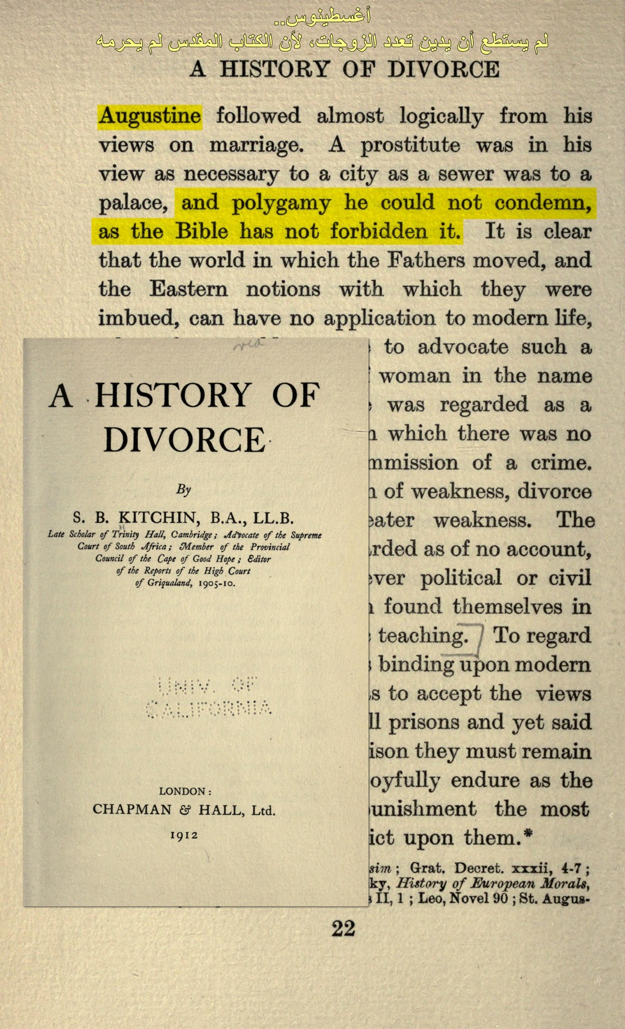 Overview of polygamy positions held by Christian scholars and Church Fathers throughout Western history