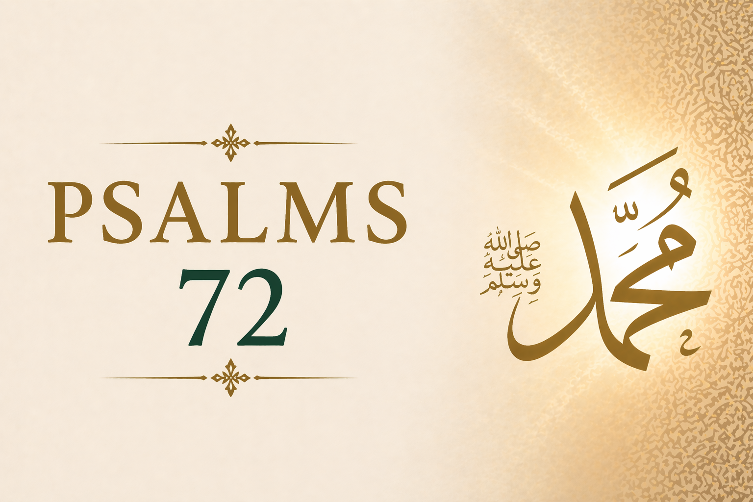 Featured image for post: PSALMS 72