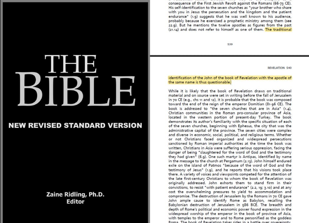 revelation of john who wrote it and when did it become canonical and part of the new testament 8