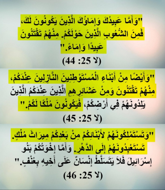 slavery and concubinage endorsed by the bible 1354004700260733043 25
