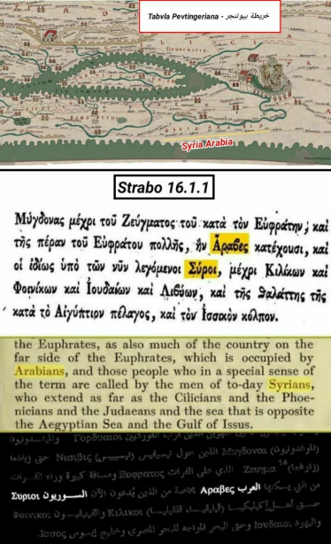 the arabs who settled in the levant and iraq were called syrian arabs because syria originally refer