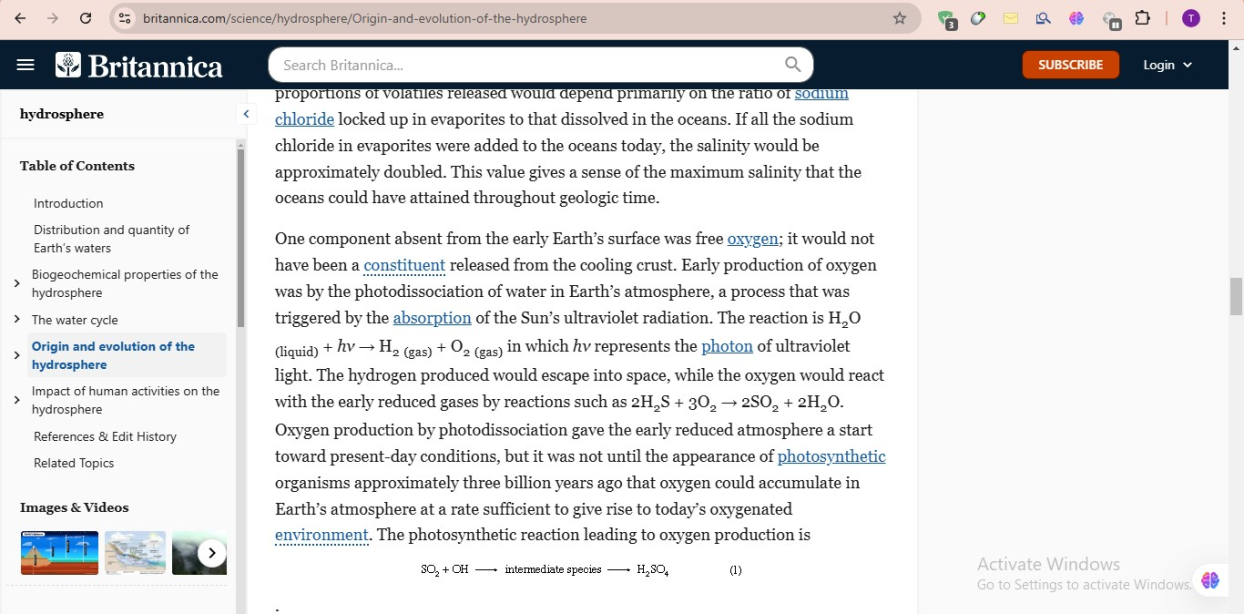 the response to the doubt about how god created every animal and every living thing from water whil 3