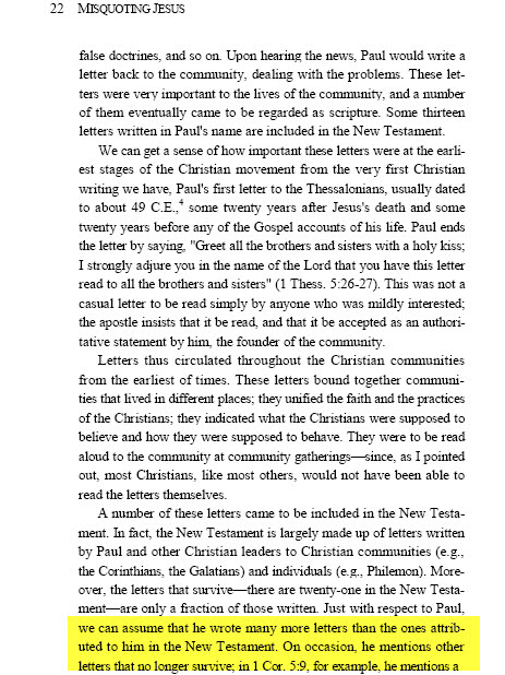 Bart Ehrman — Misquoting Jesus pp. 91-92, homoeoteleuton and Luke 12:8-9 eye-jump error