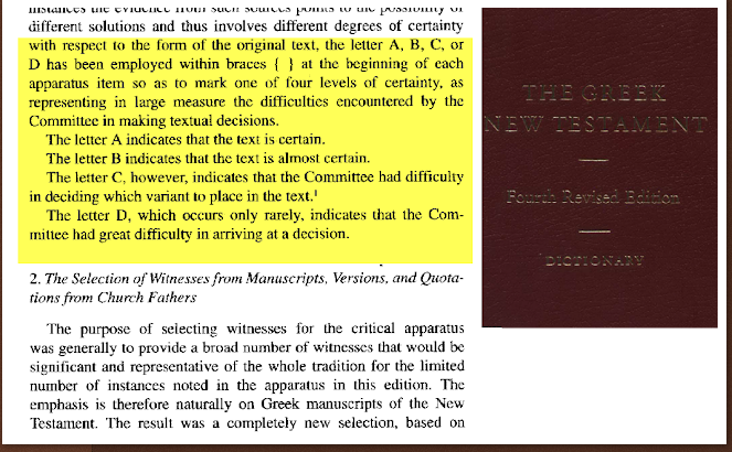 Bruce Metzger — Textual Commentary, Matthew 27:35, committee note on deletion with manuscript evidence