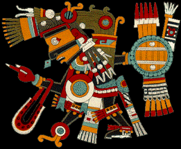 Aztec solar symbol — first additional image from pre-Columbian tradition