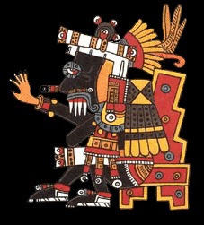Aztec solar deity — third additional image from the pre-Columbian Aztec tradition