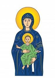 Utu with his mother — Sumerian solar deity image that prefigures Christian mother-and-child iconography
