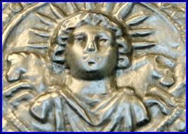 Sol Invictus — third image showing the Roman solar deity Constantine venerated