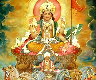 Surya — the Hindu sun god, second depiction