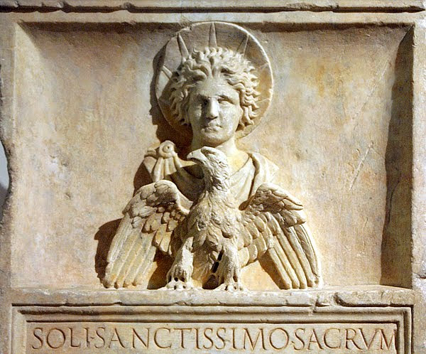 Sol Invictus — second image of the Roman sun god adopted by early Catholicism