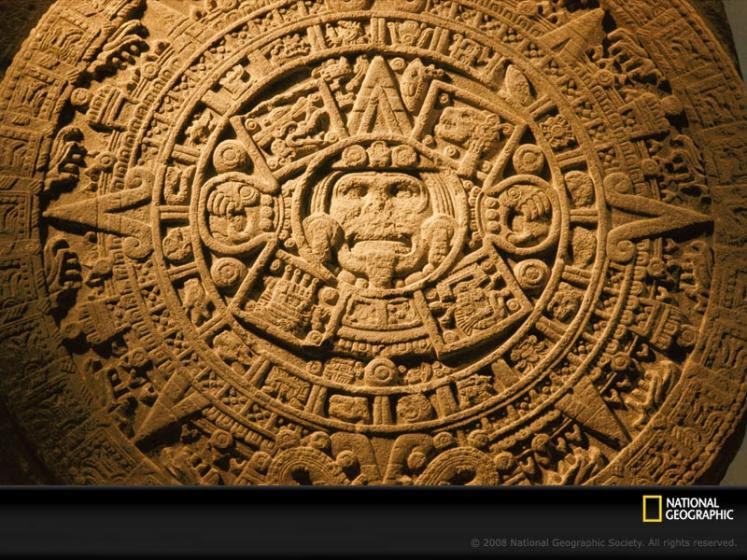 Second Aztec solar symbol from the pre-Columbian tradition