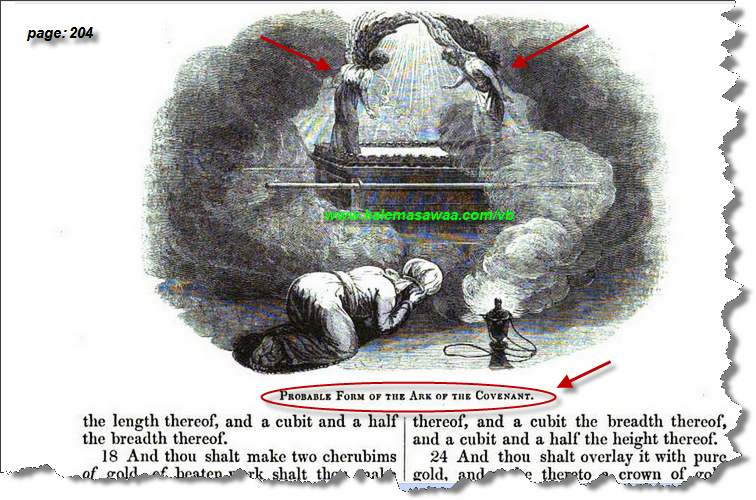 The Pictorial Bible — continuation of the passage on the Ark's possible pharaonic shape