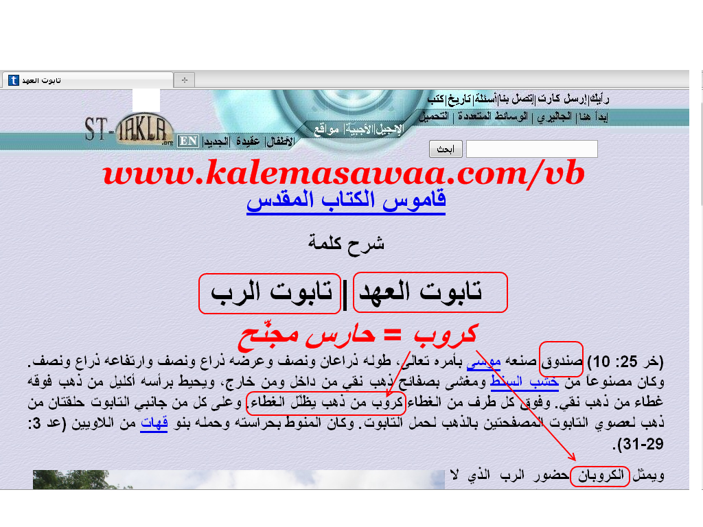 Takla.org definition of the Ark of the Covenant
