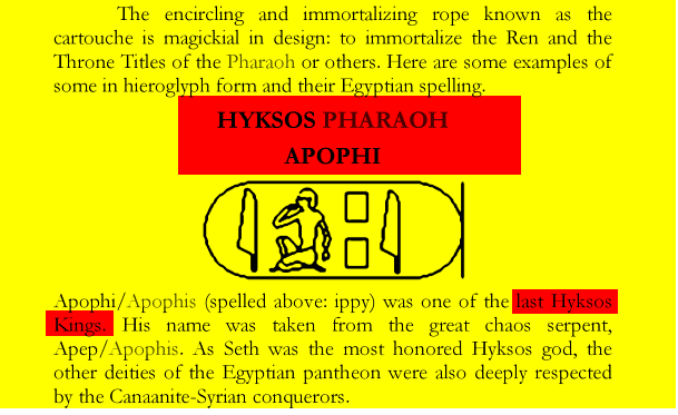 Hieroglyphic text cited by the missionary — challenged to find the word "Pharaoh" in it