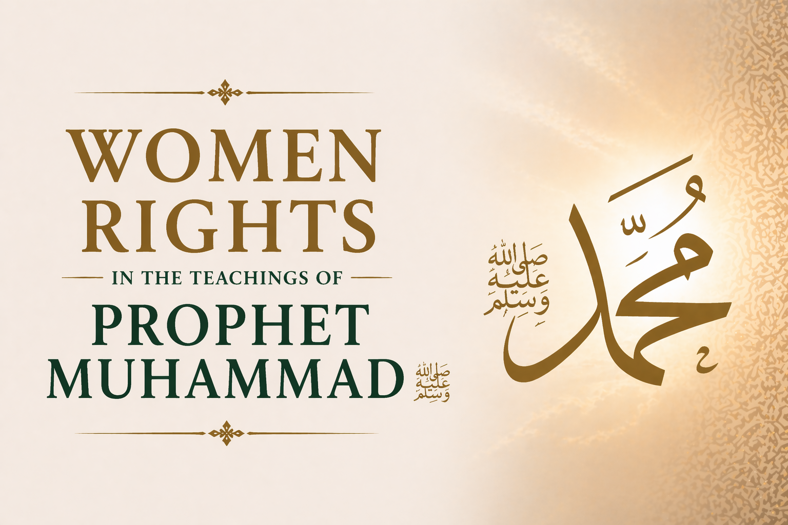 Featured image for post: Women Rights before Islam